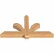 Ekena Millwork Redmond Smooth Timber Gable Bracket, Western Red Cedar, 72"W x 39"H x 5 1/2"D x 5 1/2"F, 13/12 Pitch GBW072X39X0606RED00SWR - alternate 4
